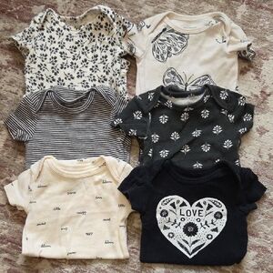 Carter's Newborn Onesie with Script Design